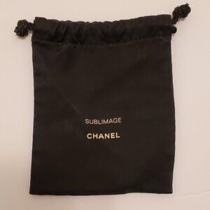Chanel Sublimage Small Satin Drawstring Cosmetic Pouch